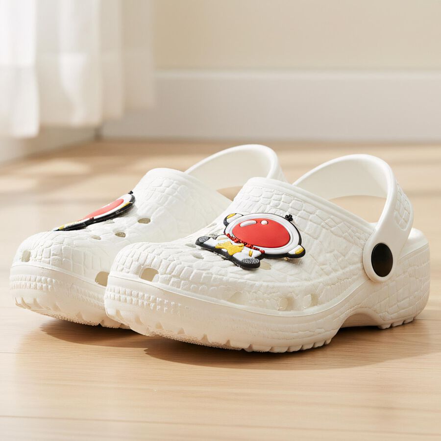 Boys' Sandal, सफ़ेद, large