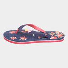 Ladies' V Strap Slipper, Navy Blue, small image number null
