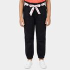 Girls' Black Slim Fit Classic Jeans, Black, small