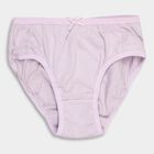 Girls' 100% Cotton Panty , White, small image number null