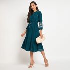 Ladies' Dress, Teal Blue, small image number null