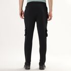 Men's Cargo Track Pants , काला, small image number null