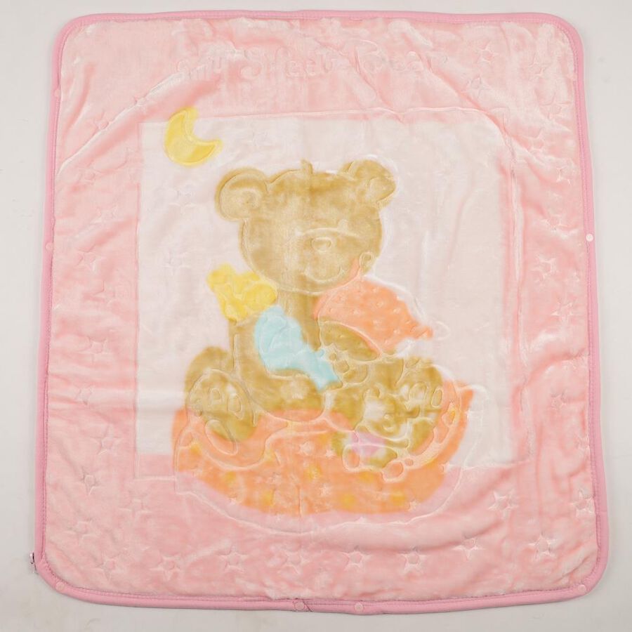 Infants' Blanket, गुलाबी, large image number null