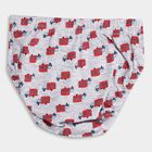 Boys' 100% Cotton Briefs, लाल, small