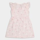 Infant Girls' 100% Cotton Frock, Light Pink, small image number null