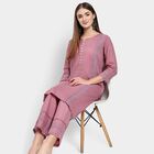 Ladies' 100% Cotton Ethnic Set , Purple, small image number null