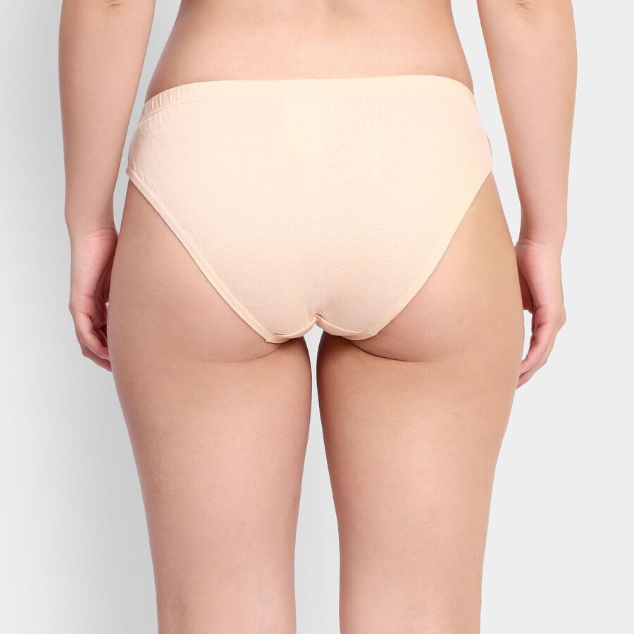 Ladies' 100% Cotton Panty, पीच, large image number null