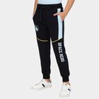 Boys' Navy Blue Space Print Elastic Waist Pyjama, नेवी ब्लू, small image number null
