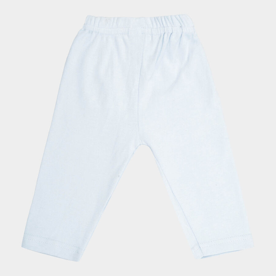 Infants Cotton Printed Pyjama, Light Blue, large image number null