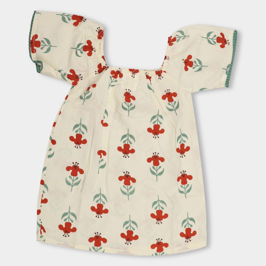 Girls' Blouse, Off White, large image number null