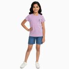 Girls' T-Shirt, लाइलेक, small image number null