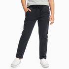 Boys' Dark Charcoal Black Slim Fit Jogger Jeans, गहरा ग्रे, small image number null