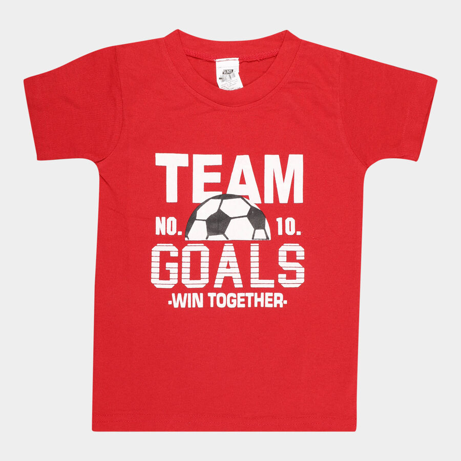 Boys T-Shirt, Red, large image number null