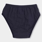 Girls' 100% Cotton V-Cut Panty , Navy Blue, small image number null
