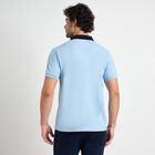 Men's Collared Half Sleeves T-Shirt , Light Blue, small image number null