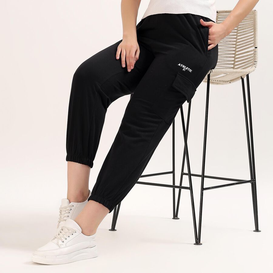 Ladies' Track Pants, काला, large image number null