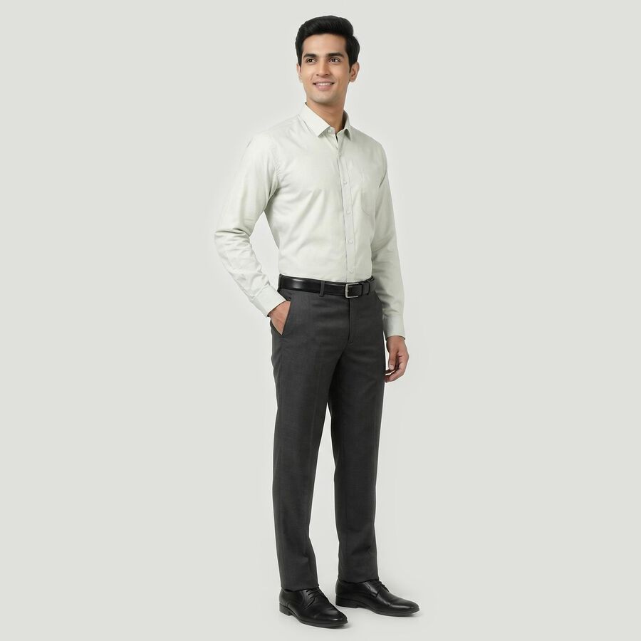 Men's Formal Shirt, Light Green, large