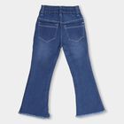 Girls' Jeans , मध्यम नीला, small image number null