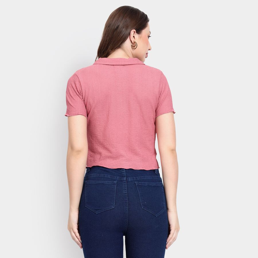 Ladies' Polo T-Shirt, Pink, large image number null