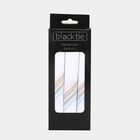 Men's White Striped Pack of 3 Handkerchief, सफ़ेद, small
