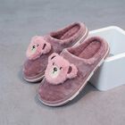 Women's Purple Slip-On House Slippers, बैंगनी, small
