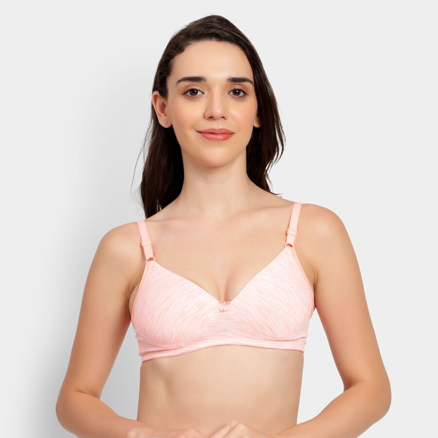 Ladies' Bra, पीच, large image number null