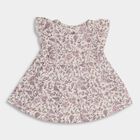 Infant Girls' 100% Cotton Frock , गहरा पीला, small image number null