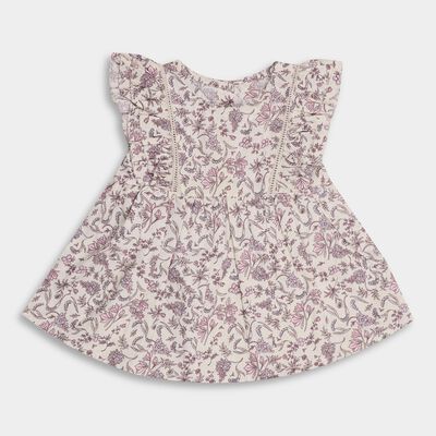 Infant Girls' 100% Cotton Frock 