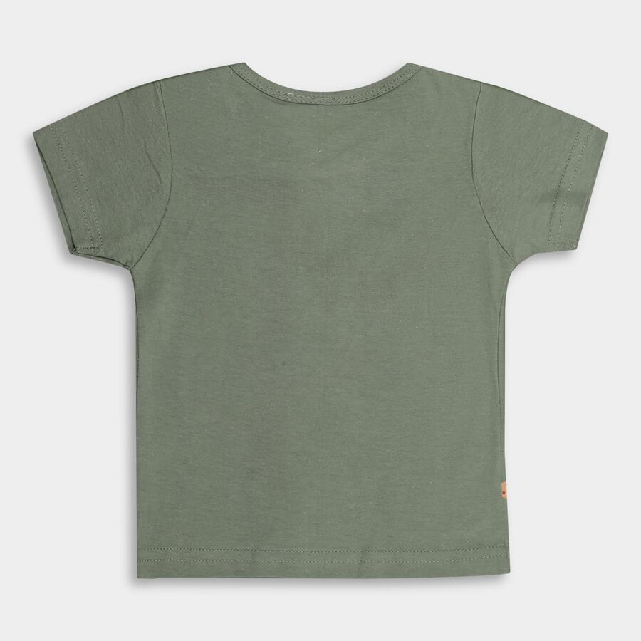 Infants' 100% Cotton T-Shirt , Light Green, large image number null