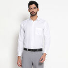 Solid Formal Shirt, सफ़ेद, small image number null