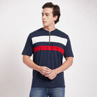 Stripes Henley T-Shirt, नेवी ब्लू, small image number null