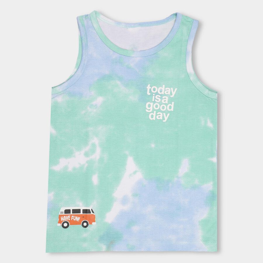 Boys' 100% Cotton T-Shirt, Light Green, large image number null