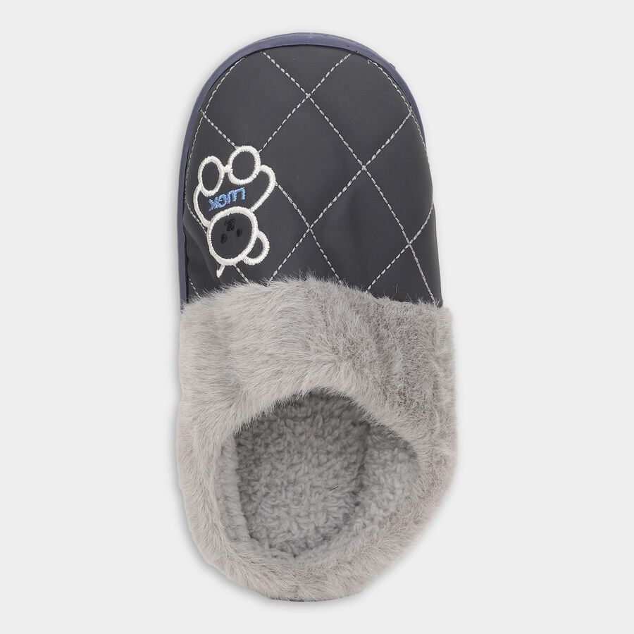 Kids' Winter Slipper, Navy Blue, large image number null