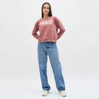 Ladies' Sweatshirt, गुलाबी, small image number null