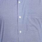 Men's 100% Cotton Formal Shirt, मध्यम नीला, small image number null
