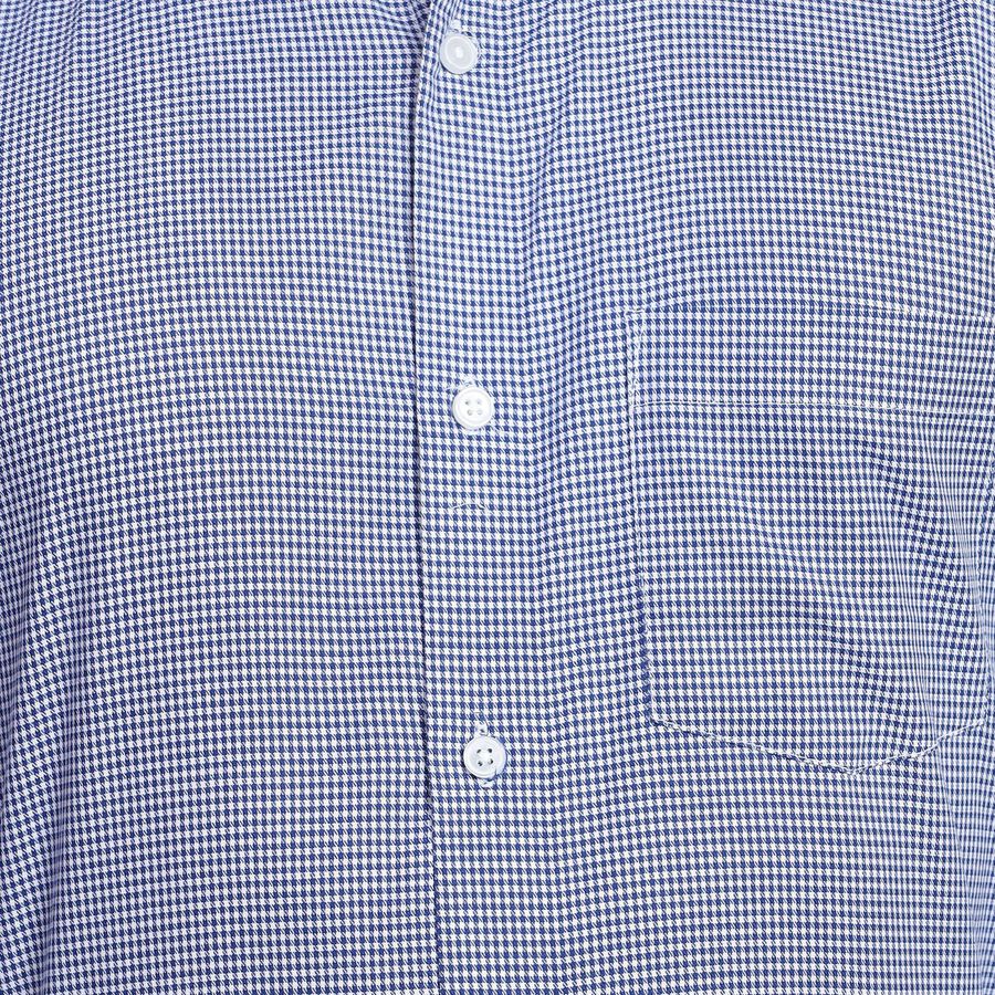 Men's 100% Cotton Formal Shirt, मध्यम नीला, large image number null