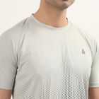 Men's Drifit T-Shirt, हल्का ग्रे, small