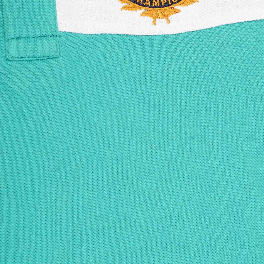 Printed T-Shirt, Dark Green, large image number null