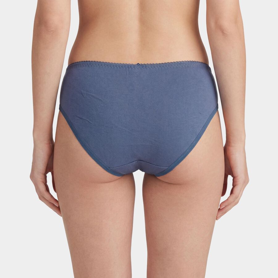 Women's Pink Regular Fit Panty, चुनिंदा, large