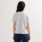 Ladies' Round Neck T-Shirt, Ecru Melange, small image number null