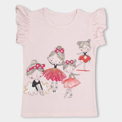Girls' 100% Cotton T-Shirt