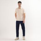 Men's Peach Cotton Half Sleeve Spread Collar Casual Shirt, पीच, small