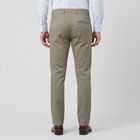 Men's Light Grey Slim Fit Chino Trousers, Light Grey, small