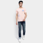 Round Neck T-Shirt, Peach, small image number null
