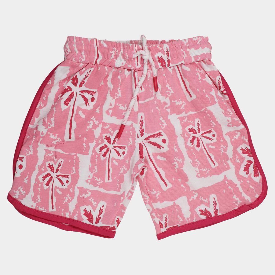 Girls' Shorts, Light Pink, large