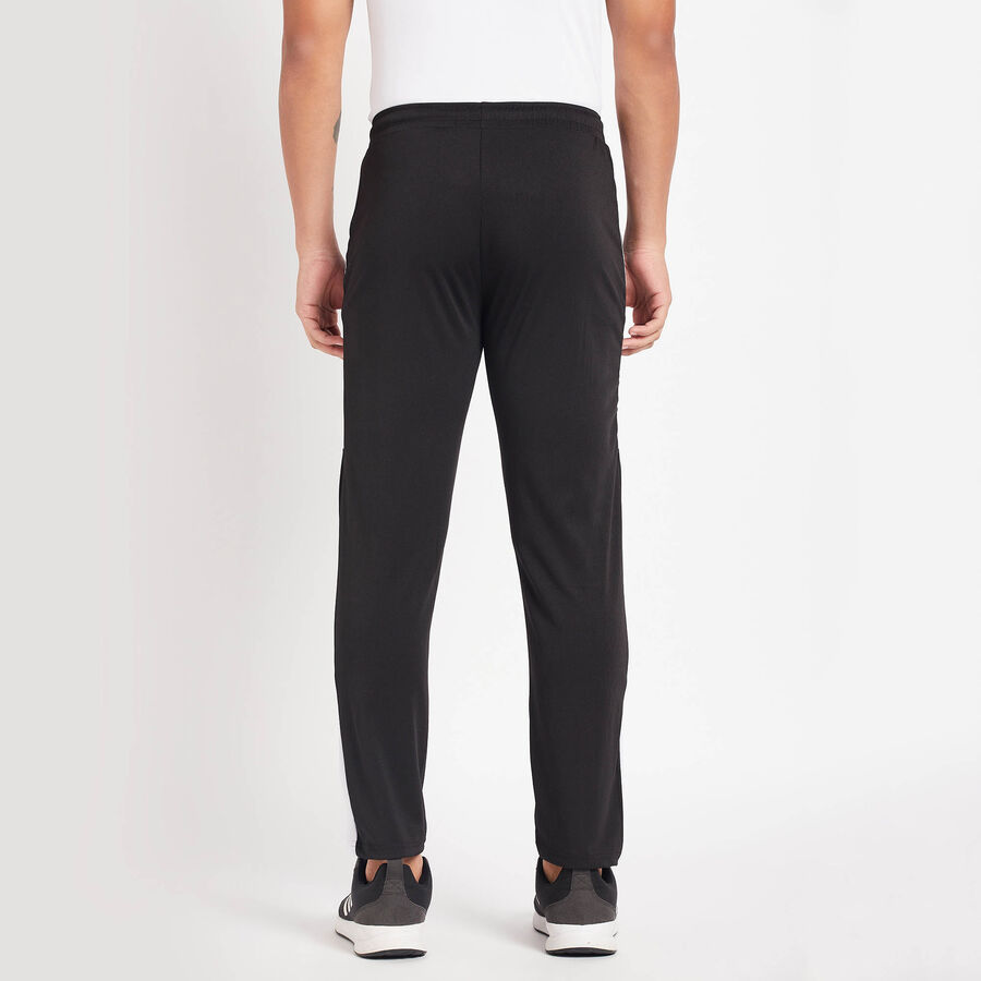Cut & Sew Track Pants, Black, large image number null