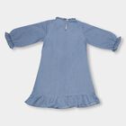Girls'Frock, मध्यम नीला, small image number null