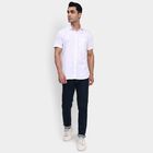 Men's 100% Cotton Casual Shirt , White, small