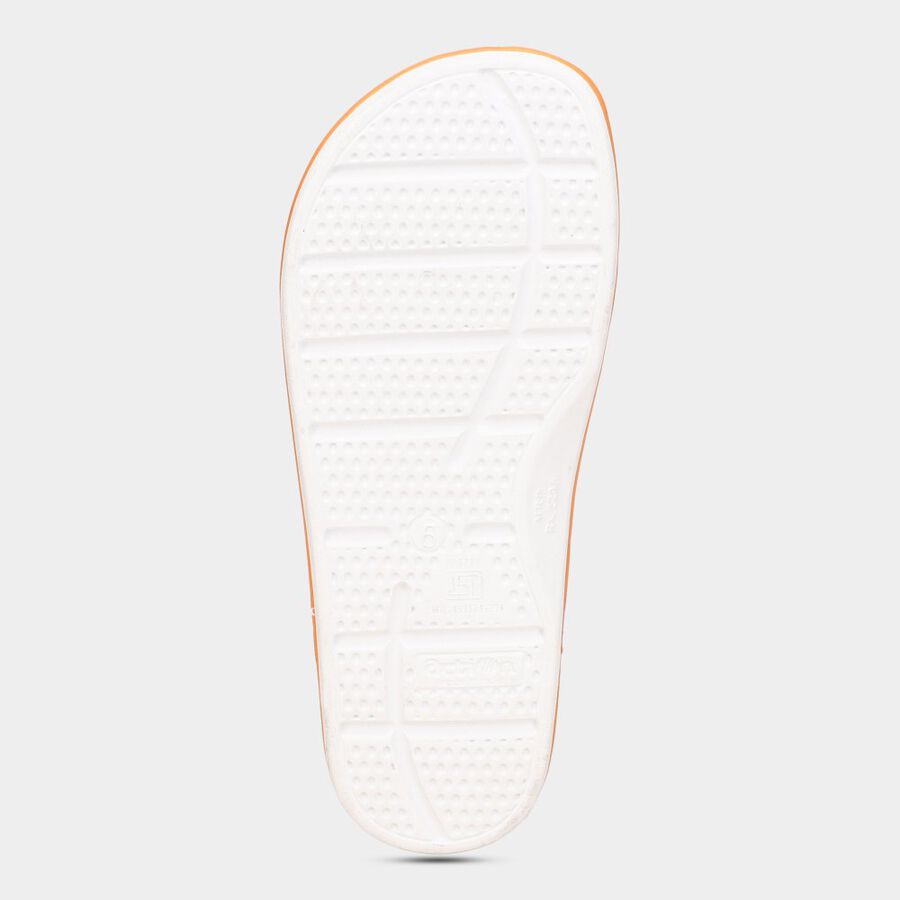 Mens Slider Flip Flops, White, large image number null