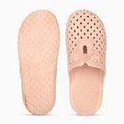 Women's Peach Slip-On Mules Clogs, पीच, small